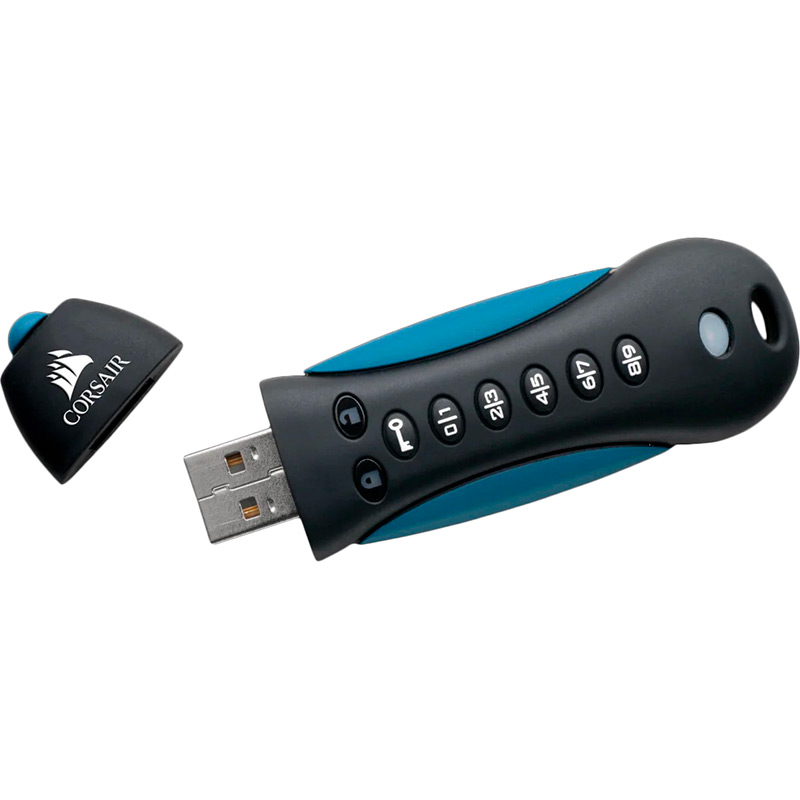 Флеш-драйв CORSAIR USB3.0 32GB Padlock 3 (CMFPLA3B-32GB) Конструкция съемный колпачок