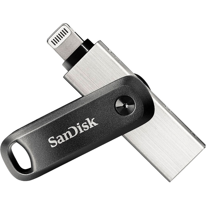 Флеш-драйв SANDISK iXpand Flash Drive Go 64GB (SDIX60N-064G-GN6NN) Інтерфейс USB 3.0