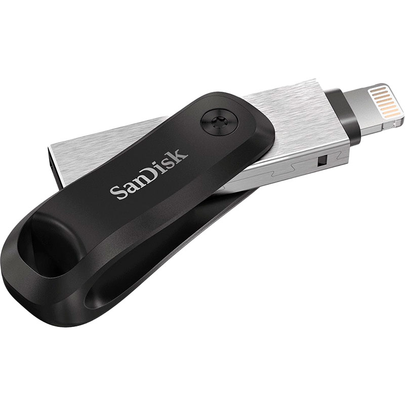 Флеш-драйв SANDISK iXpand Flash Drive Go 64GB (SDIX60N-064G-GN6NN) Об'єм пам'яті 64 Гб