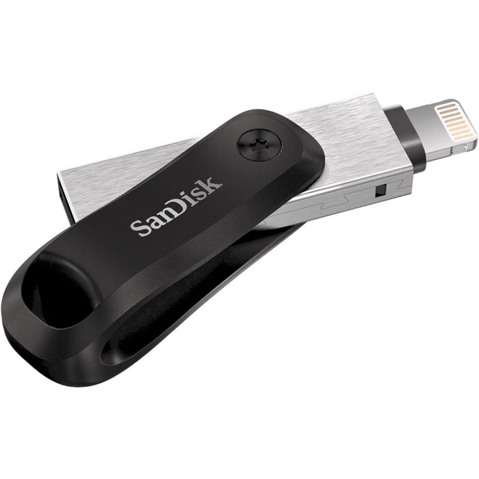 Флеш-драйв SANDISK iXpand Flash Drive Go 128GB USB 3.0, Lightning Конструкция поворотная