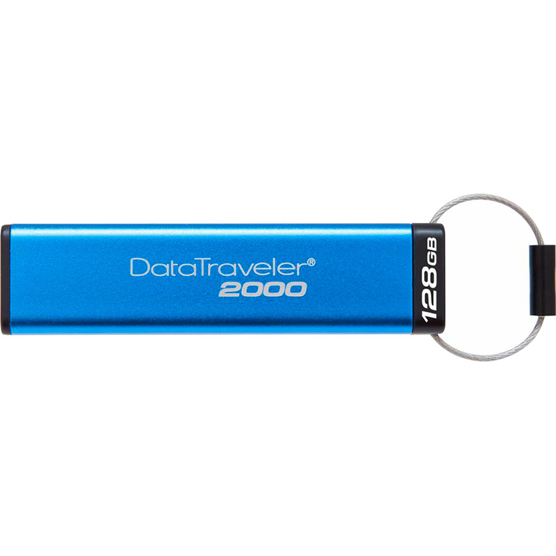 

Флеш-драйв KINGSTON DataTraveler 2000 USB3.0 128GB Blue (DT2000/128GB), USB3.0 128GB DataTraveler 2000 (DT2000/128GB)