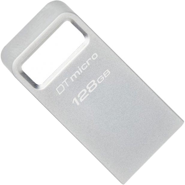 Флеш-драйв KINGSTON DTMC3 G2 128GB 200MB/s USB 3.2 Metal (DTMC3G2/128GB) Конструкція моноліт