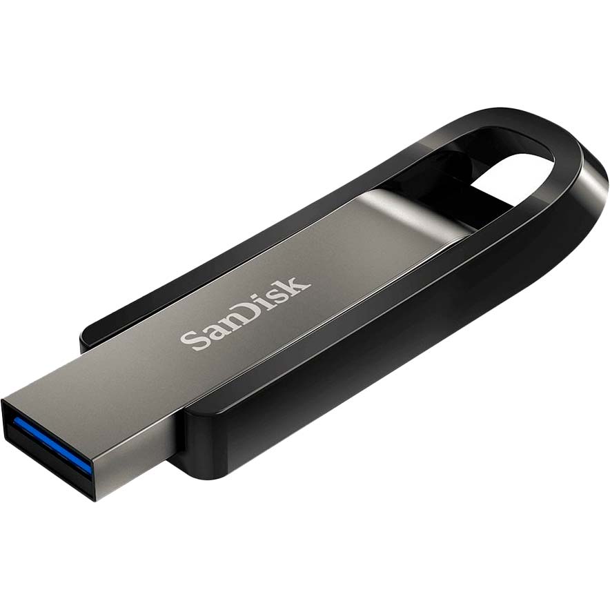 Флеш-драйв SanDisk Extreme Go USB3.2 64GB Black Silver (SDCZ810-064G-G46)