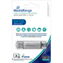 Флеш-драйв MEDIARANGE 64 GB USB 3.0 Type-C (MR937)