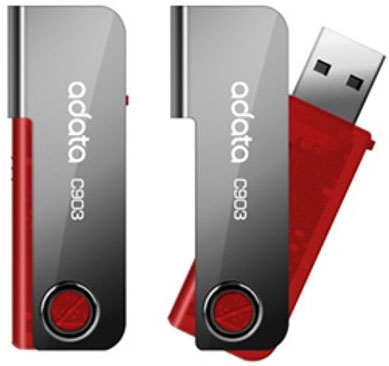 Флеш-драйв A-DATA Classic Series C903 8GB Red