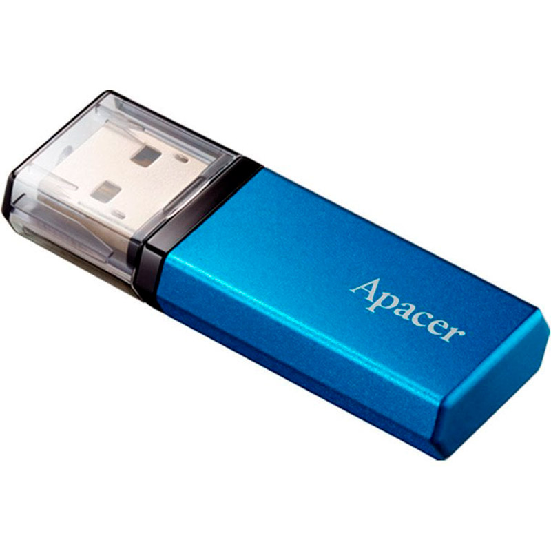 Флеш-драйв APACER AH25C 256GB 3.2 Blue (AP256GAH25CU-1) Конструкція знімний ковпачок