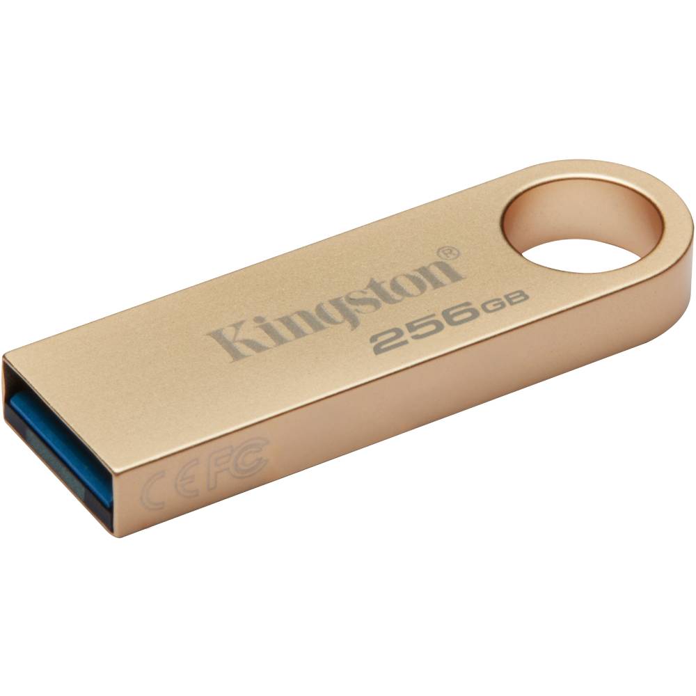 Флеш-драйв KINGSTON DT SE9 G3 256GB USB 3.2 Gold (DTSE9G3/256GB) Матеріал корпуса метал