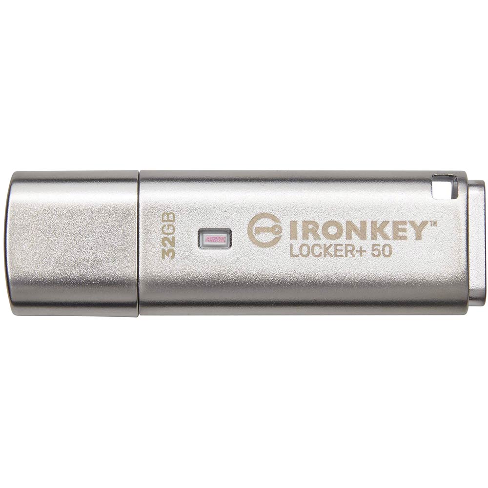 Флеш-драйв KINGSTON IronKey Locker+ 50 32GB (IKLP50/32GB)