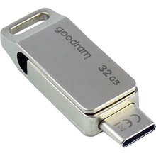 Флеш-драйв GOODRAM 32GB USB3.2 OTG Type-C ODA3 Silver (ODA3-0320S0R11)