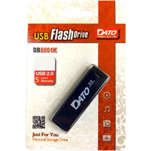 Флеш-драйв DATO 32GB DB8001 Black (DB8001K-32G)