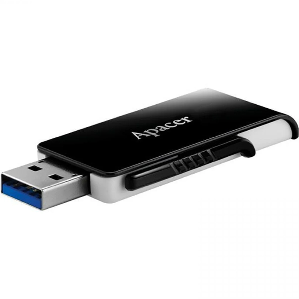 Флеш-драйв APACER AH350 128GB USB 3.2 Black (AP128GAH350B-1)