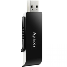 Флеш-драйв APACER AH350 128GB USB 3.2 Black (AP128GAH350B-1)