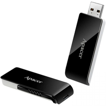 Флеш-драйв APACER AH350 128GB USB 3.2 Black (AP128GAH350B-1)