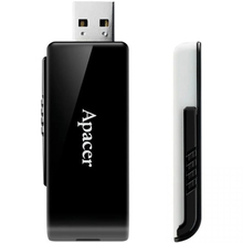 Флеш-драйв APACER AH350 64GB USB 3.2 Black (AP64GAH350B-1)