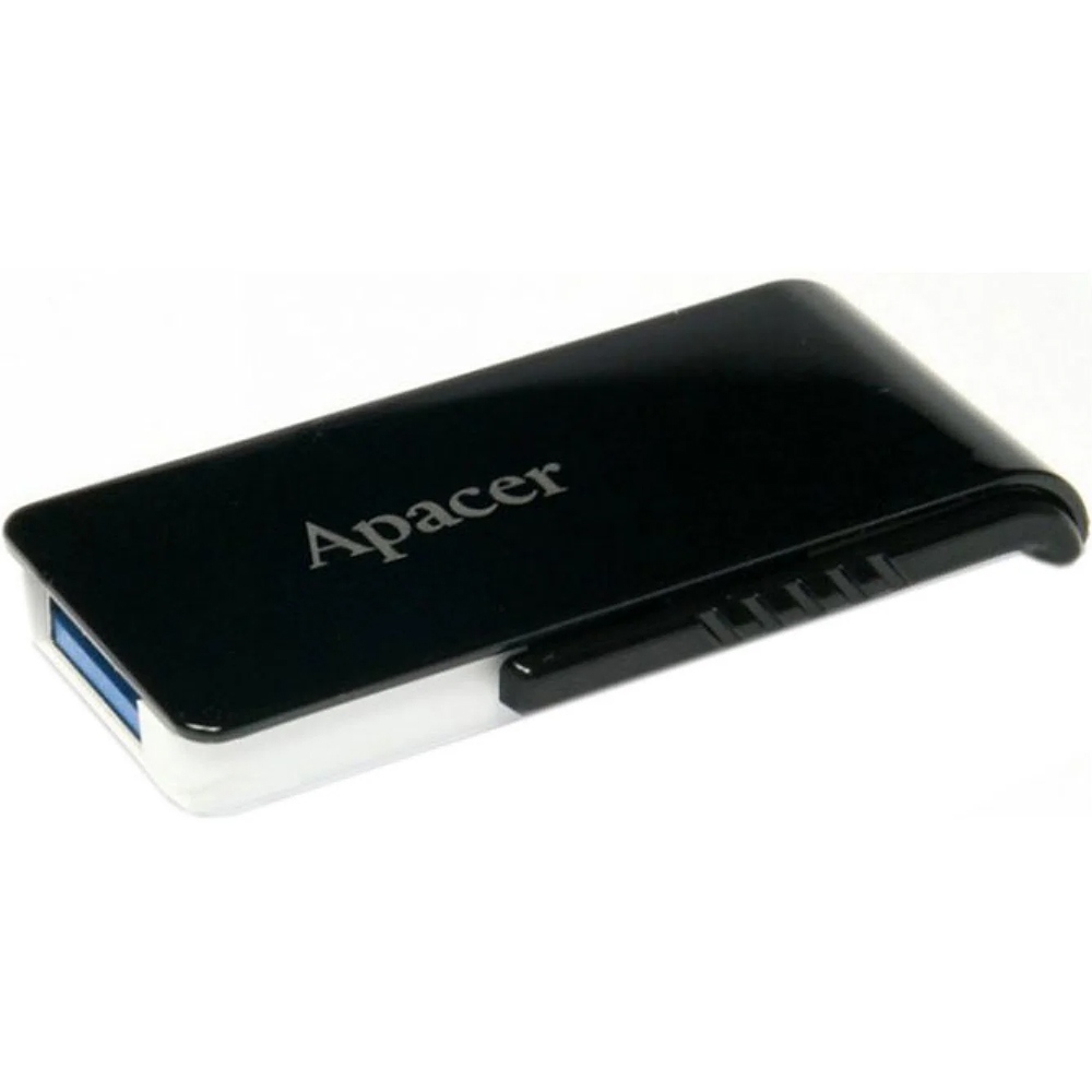 Флеш-драйв APACER AH350 64GB USB 3.2 Black (AP64GAH350B-1) Матеріал корпуса пластик