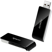 Флеш-драйв APACER AH350 64GB USB 3.2 Black (AP64GAH350B-1)