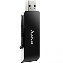 Флеш-драйв APACER AH350 64GB USB 3.2 Black (AP64GAH350B-1)