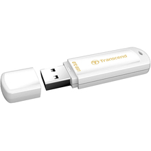 Флеш-драйв TRANSCEND JetFlash 730 128GB USB 3.1 White (TS128GJF730)