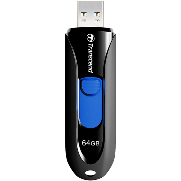 Флеш-драйв TRANSCEND JetFlash 790 64GB USB 3.1 Black (TS64GJF790K) Матеріал корпуса пластик