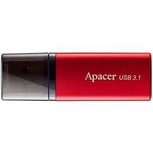 Флеш-драйв APACER AH25B 128GB USB 3.2 Red (AP128GAH25BR-1)