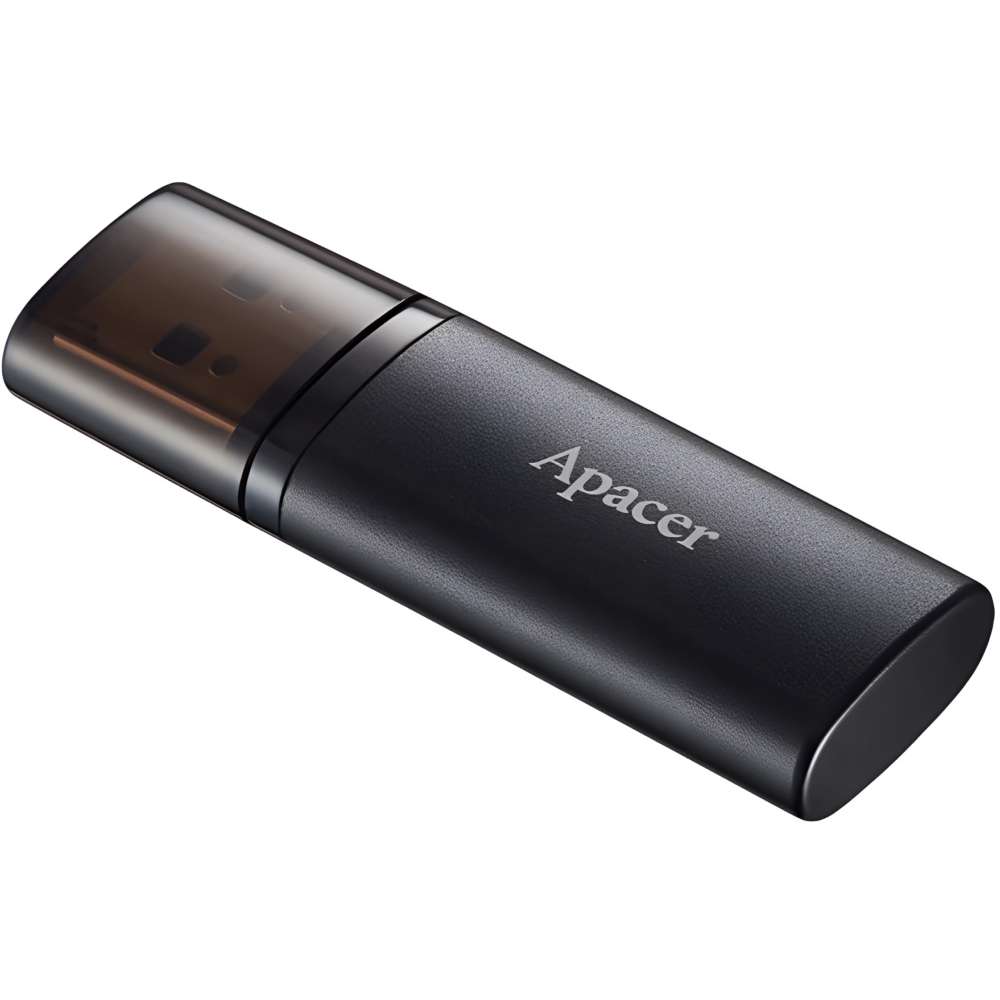 Флеш-драйв APACER AH25B 32GB USB 3.2 Black (AP32GAH25BB-1) Конструкція знімний ковпачок