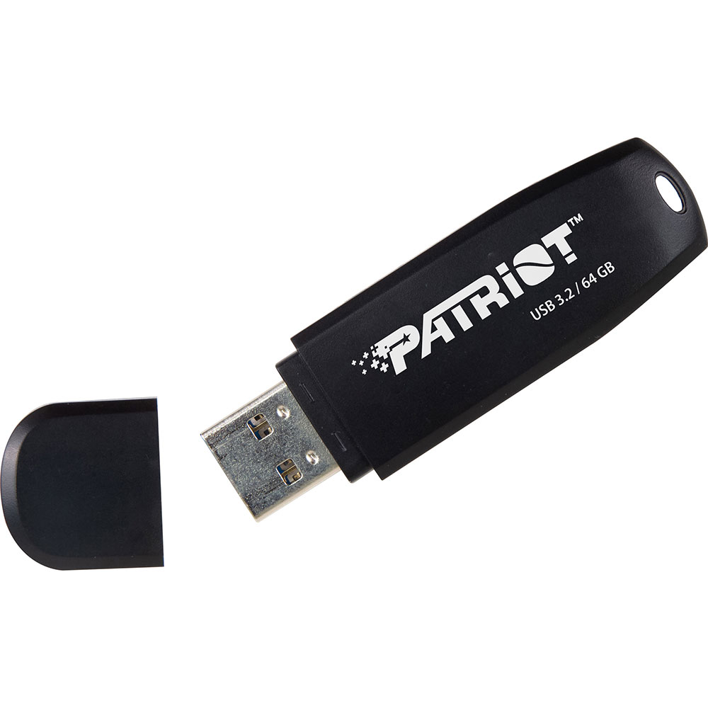 Флеш-драйв PATRIOT Xporter Core USB3.2 64GB (PSF64GXRB3U) Конструкція знімний ковпачок