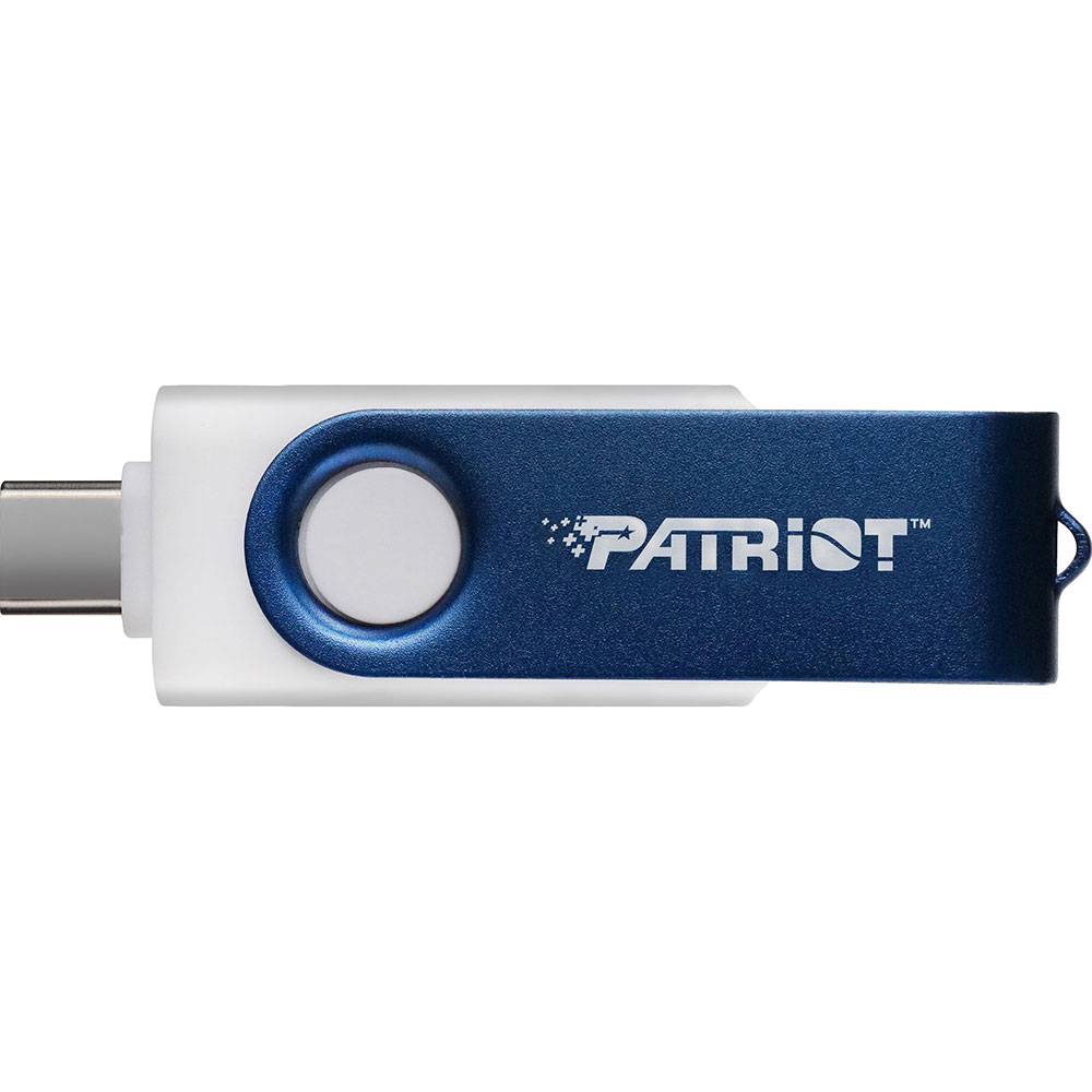 Флеш-драйв PATRIOT Xporter X550 USB/USB-C3.2 128GB (PS128GX550AAD) Объем памяти 128 Гб