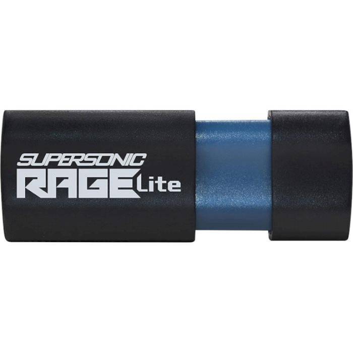 Флеш-драйв Patriot USB3.2 Rage Lite 64GB Black (PEF64GRLB32U) Об'єм пам'яті 64 Гб