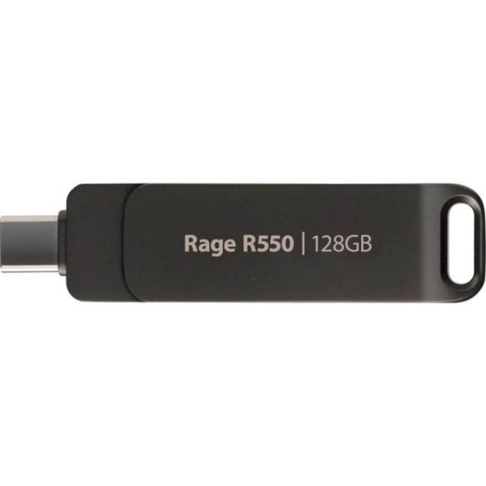 Флеш-драйв Patriot Rage R550 Type-C / USB 3.2 Gen 1 128 GB Black (PE128GR550DSAD)