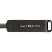 Флеш-драйв Patriot Rage R550 Type-C/USB 3.2 Gen 1 128 GB Black (PE128GR550DSAD)