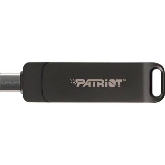 Флеш-драйв Patriot Rage R550 Type-C / USB 3.2 Gen 1 128 GB Black (PE128GR550DSAD) Материал корпуса пластик