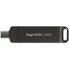 Флеш-драйв Patriot Rage R550 Type-C/USB 3.2 Gen 1 64GB Black (PE64GR550DSAD)