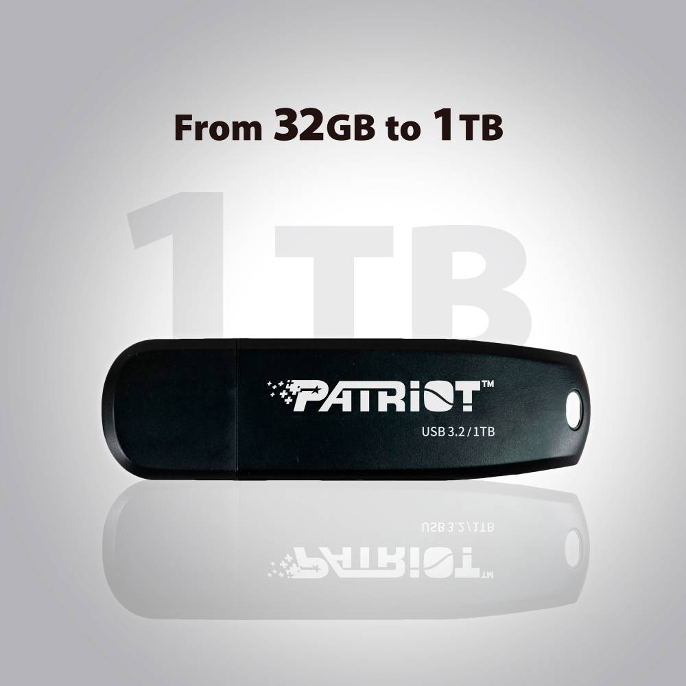 Флеш-драйв PATRIOT Xporter Core USB3.2 256GB Black (PSF256GXRB3U) Інтерфейс USB 3.1/3.2 Gen 1 Type-A