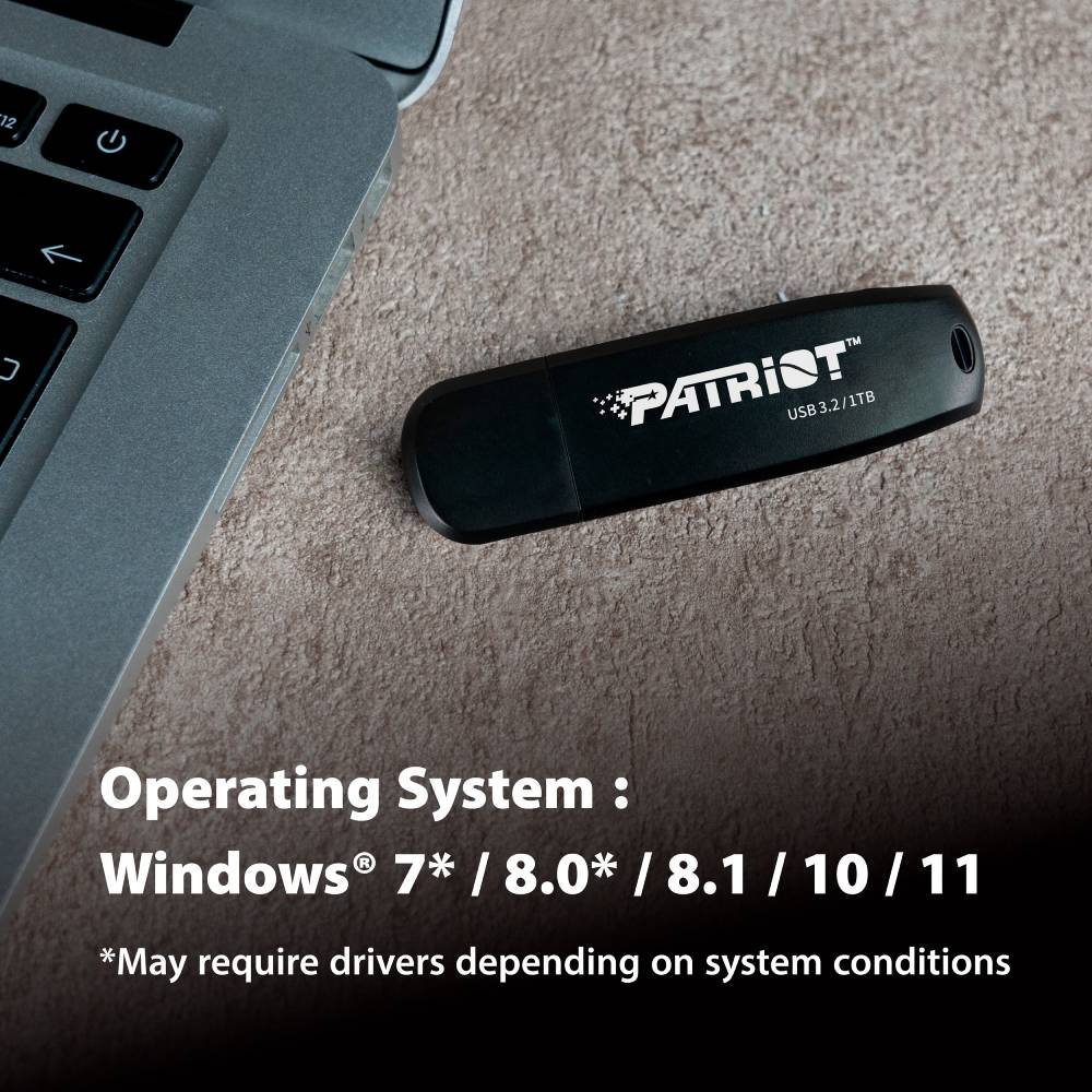 Покупка Флеш-драйв PATRIOT Xporter Core USB3.2 512GB Black (PSF512GXRB3U)