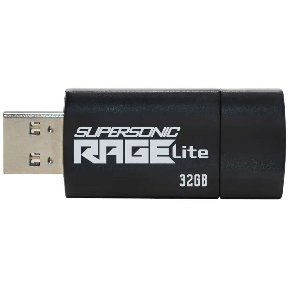 Флеш-драйв PATRIOT RAGE LITE 32GB USB 3.2 GEN 1 (PEF32GRLB32U) Конструкция съемный колпачок