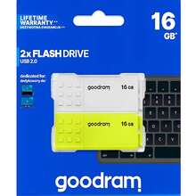 Флеш-драйв GOODRAM 2x16GB UME2 MIX USB 2.0 (UME2-0160MXR11-2P)