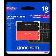 Флеш-драйв GOODRAM 2x16GB UME3 MIX USB 3.2 Gen 1 (UME3-0160MXR11-2P)