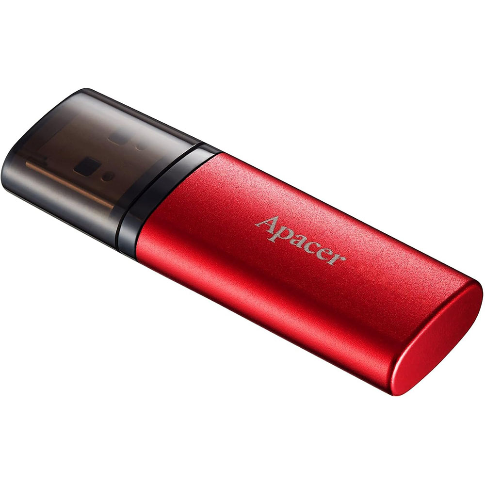 Флеш-драйв APACER AH25B 32GB USB 3.2 Red (AP32GAH25BR-1) Конструкция съемный колпачок