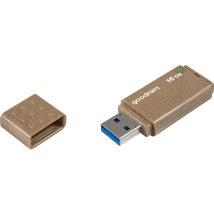 Флеш-драйв GOODRAM 16GB USB 3.2 UME3 ECO FRIENDLY (UME3-0160EFR116) Дизайн оригинальное исполнение