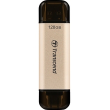 Флеш-драйв TRANSCEND 128GB USB 3.2/Type-C JetFlash 930 Gold-Black (TS128GJF930C)