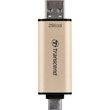 Флеш-драйв TRANSCEND 256GB USB 3.2/Type-C JetFlash 930 Gold-Black (TS256GJF930C)