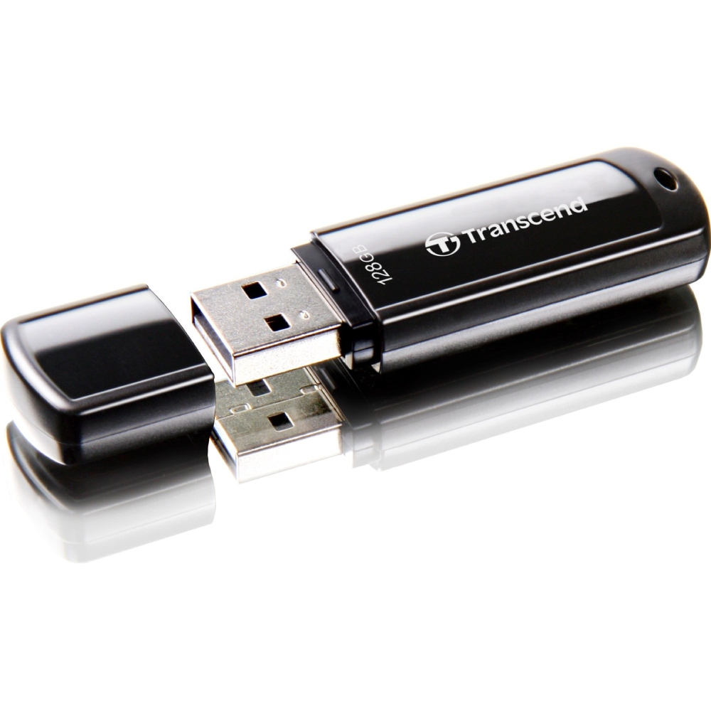 Флеш-драйв TRANSCEND JetFlash 700 128GB USB 3.1 Black (TS128GJF700) Конструкція знімний ковпачок