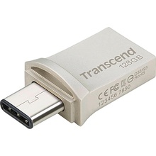 Флеш-драйв TRANSCEND JetFlash 890 128GB Type-C USB 3.1/3.0 Silver (TS128GJF890S)