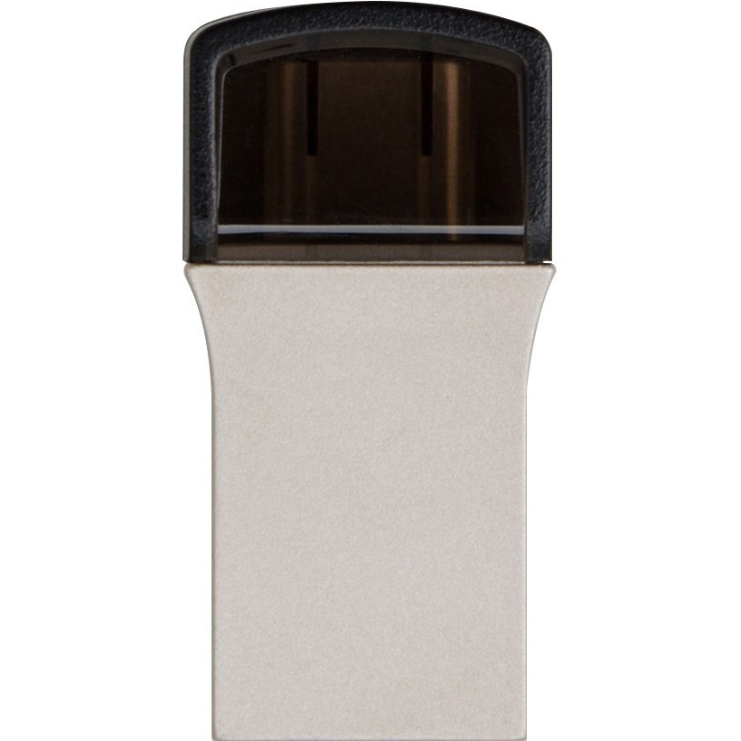 Фото Флеш-драйв TRANSCEND JetFlash 890 128GB Type-C USB 3.1/3.0 Silver (TS128GJF890S)