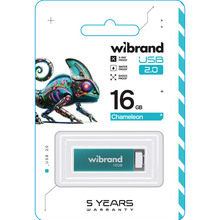 Флеш-драйв WIBRAND 16GB Chameleon Light Blue (WI2.0/CH16U6LU)