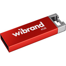 Флеш-драйв WIBRAND 4GB Chameleon Red (WI2.0/CH4U6R)