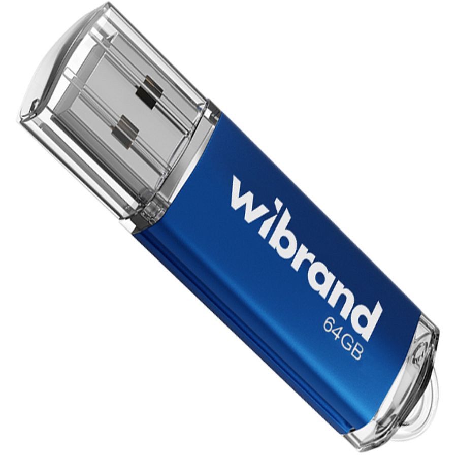 Флеш-драйв WIBRAND 64GB Cougar Blue (WI2.0/CU64P1U)