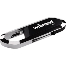 Флеш-драйв WIBRAND 4GB Aligator Black (WI2.0/AL4U7B)