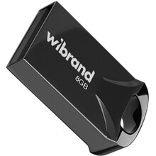 Флеш-драйв WIBRAND 8GB Hawk Black (WI2.0/HA8M1B)