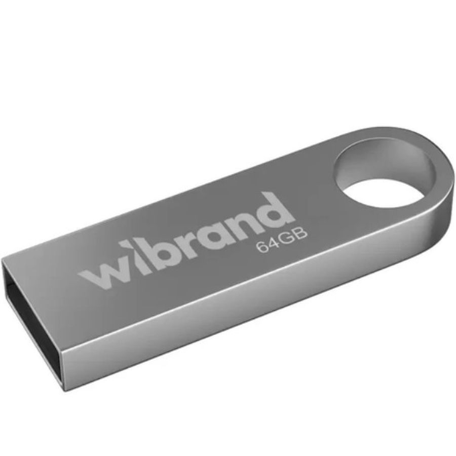 Флеш-драйв WIBRAND 64GB Puma Silver (WI2.0/PU64U1S)